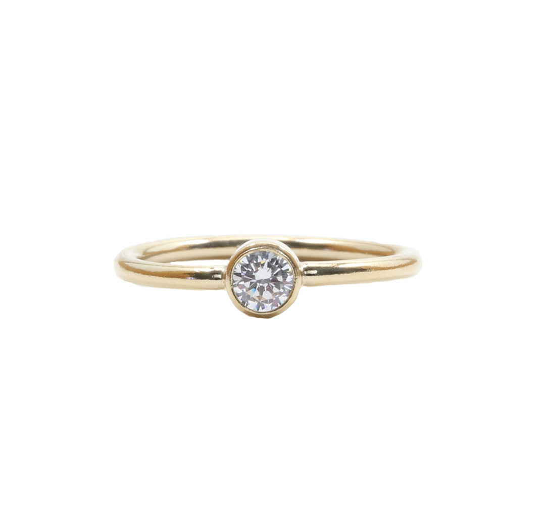 Stacking Solitaire Rings Stacking Rings – The Chosen Gem